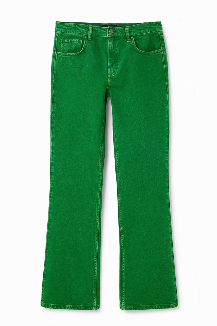 Plain Flare Mid Rise Jeans | FINAL SALE