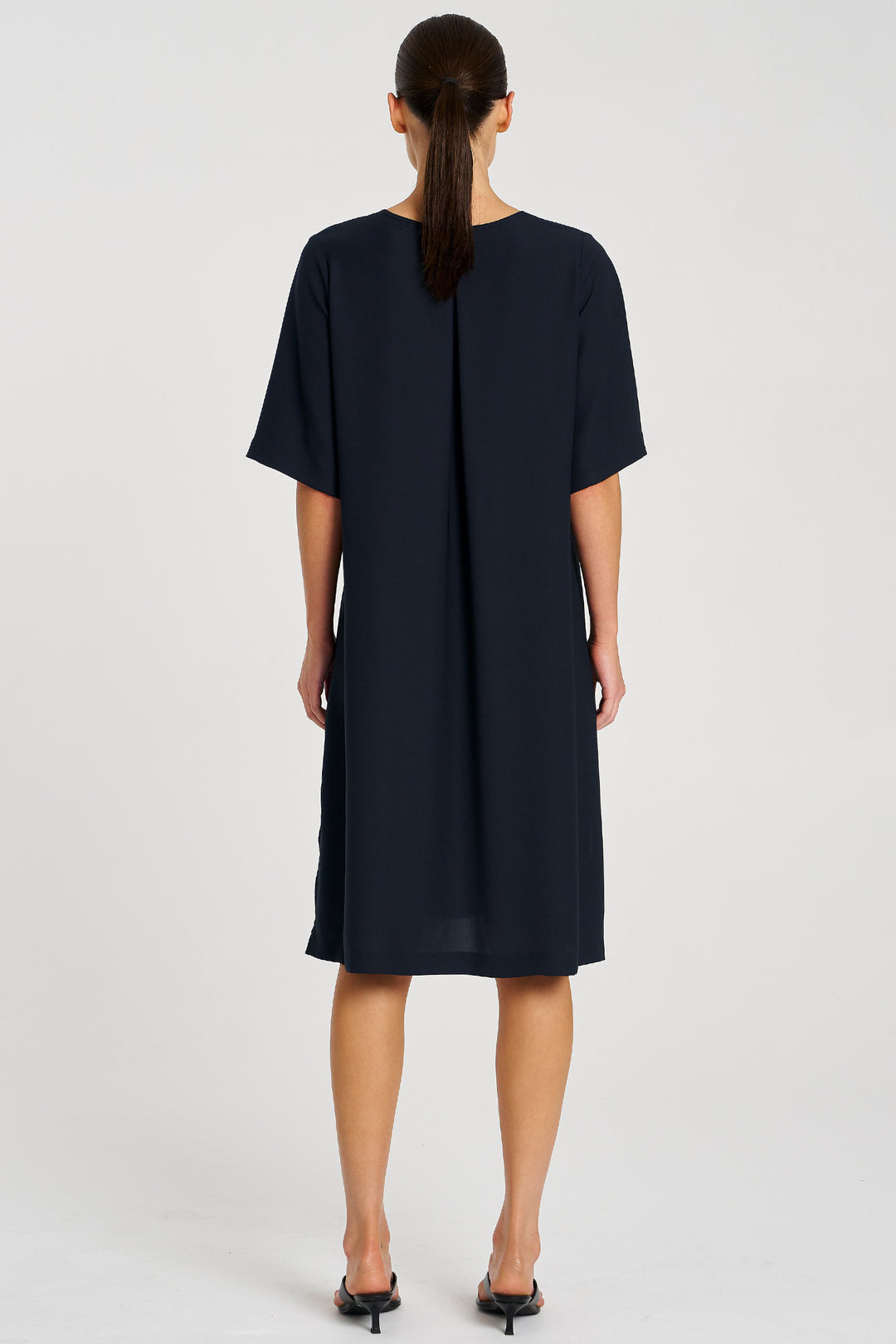Plaza Dress in Navy