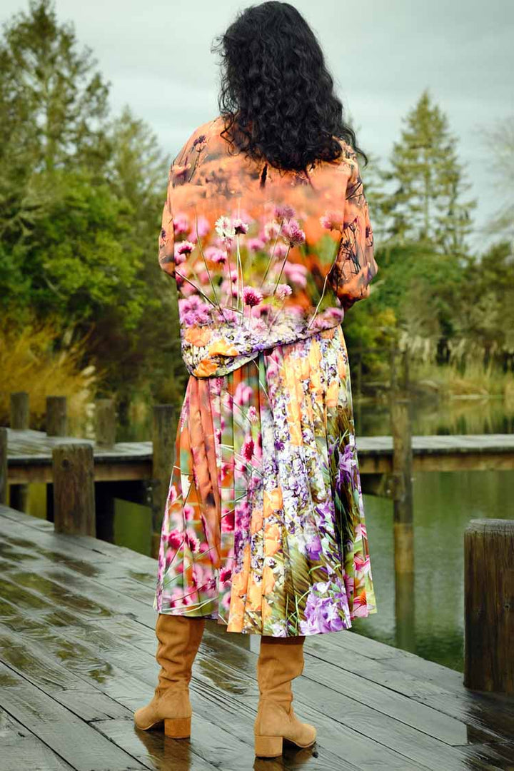 Fall At My Pleat Skirt in Buttercup