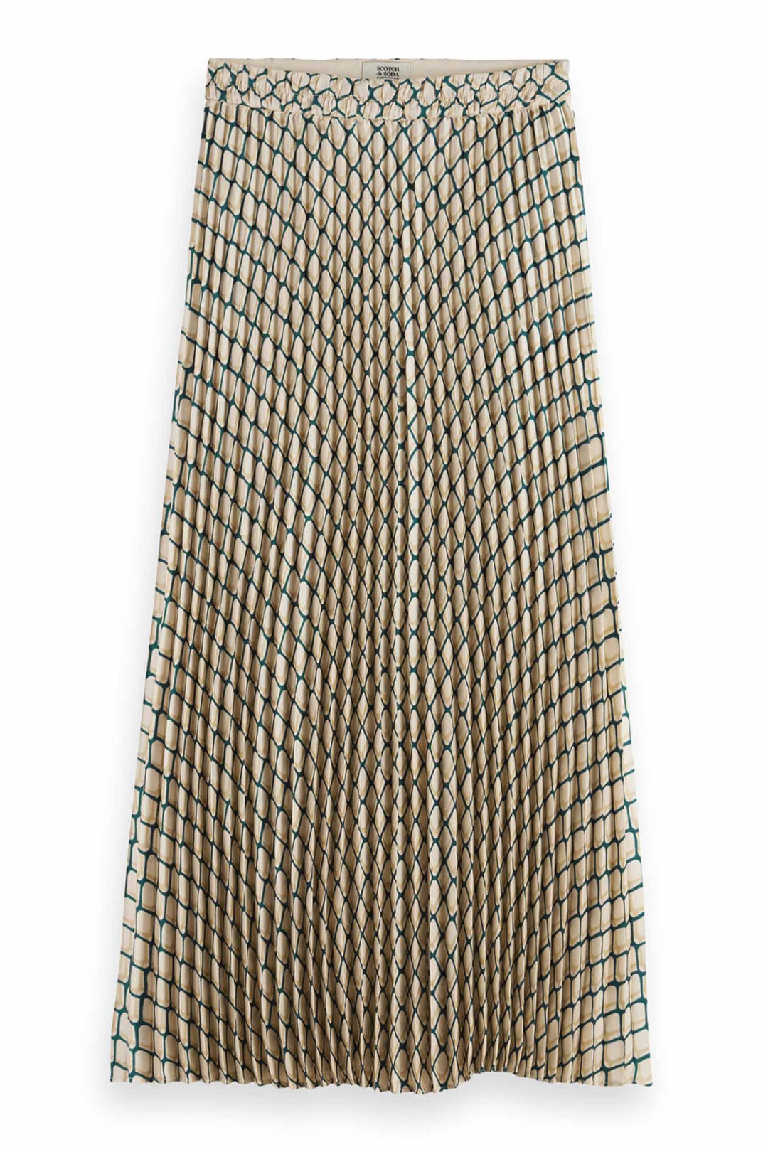 Pleated Skirt in Doubles Net
