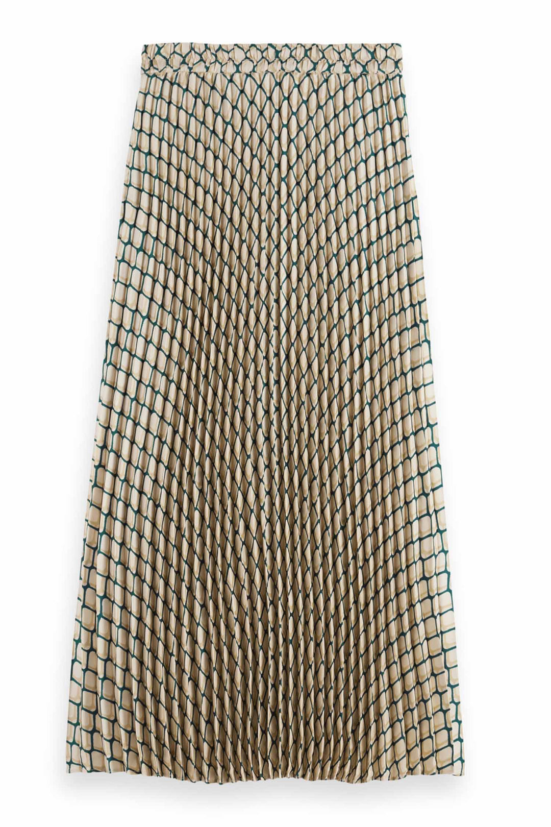 Pleated Skirt in Doubles Net