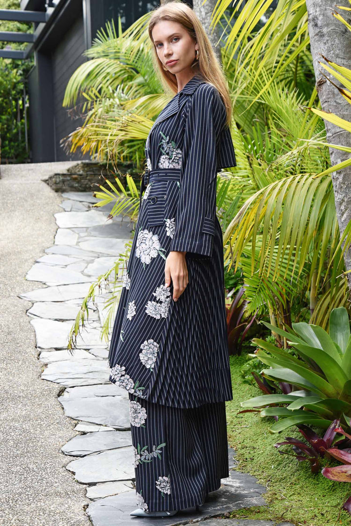 Pleating Weather Coat in Sparkle Like You Mean It