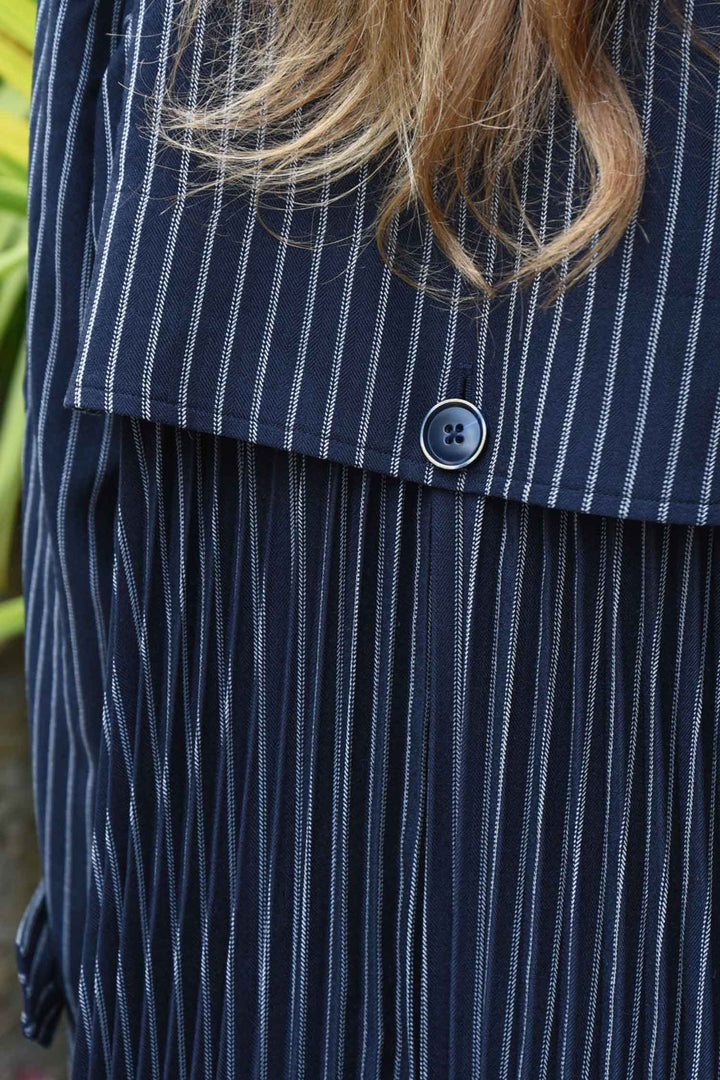 Pleating Weather Coat in Sparkle Like You Mean It
