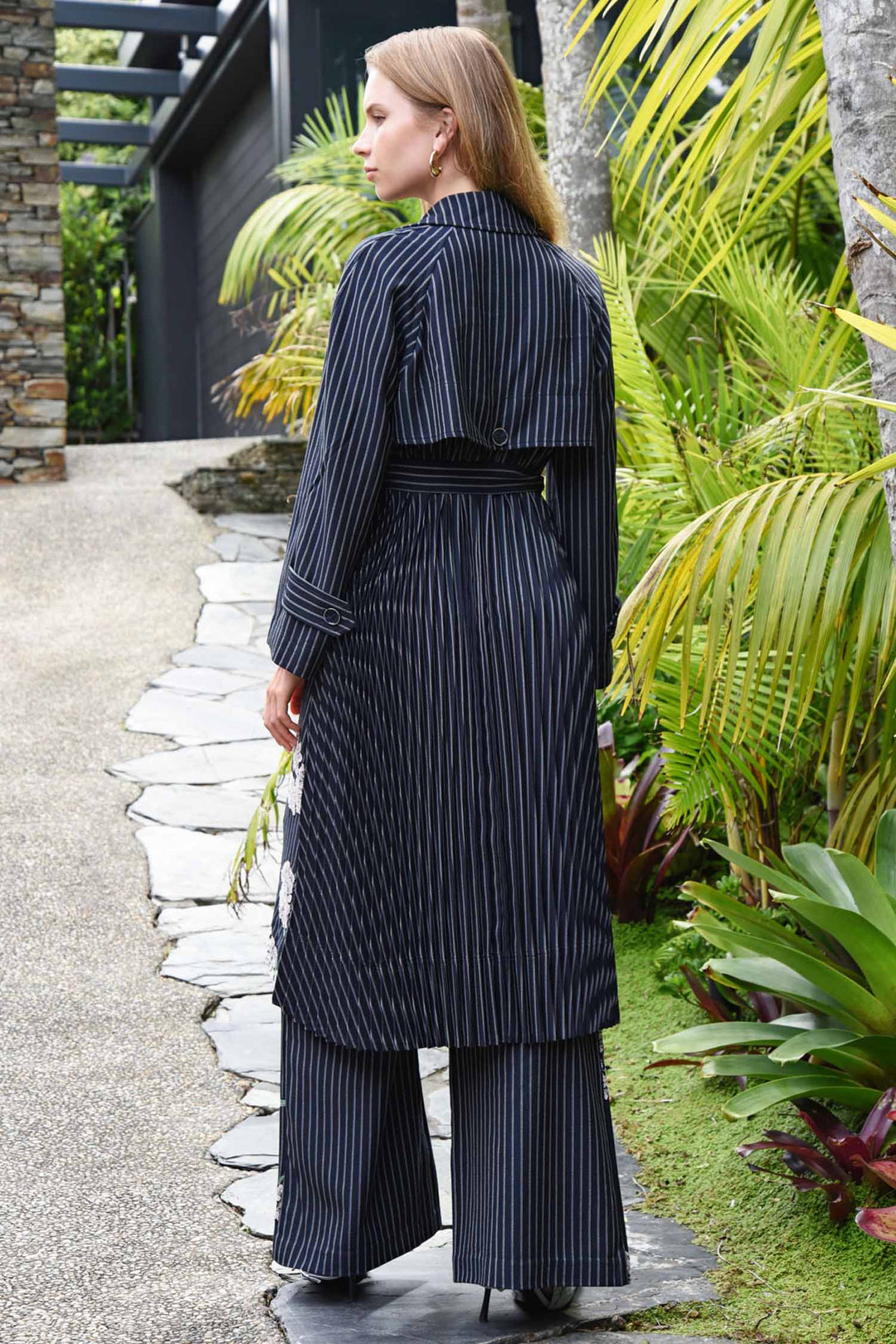 Pleating Weather Coat in Sparkle Like You Mean It