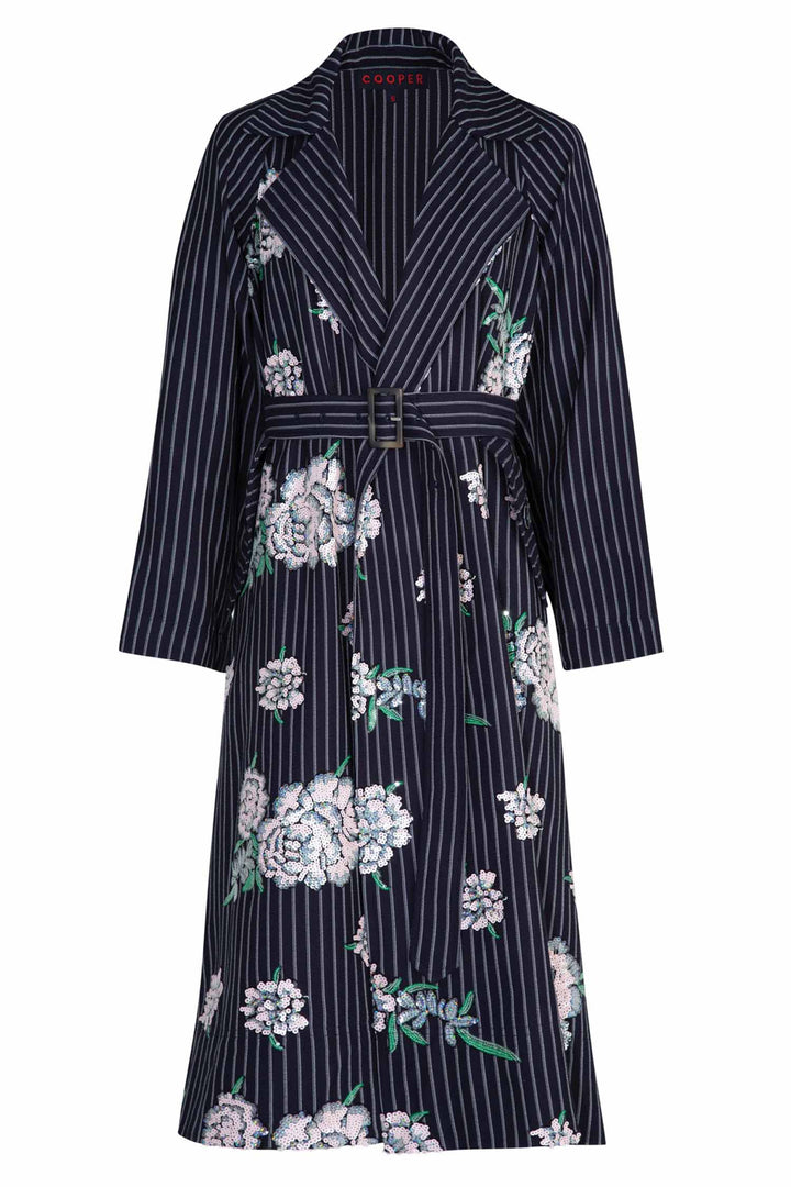 Pleating Weather Coat in Sparkle Like You Mean It