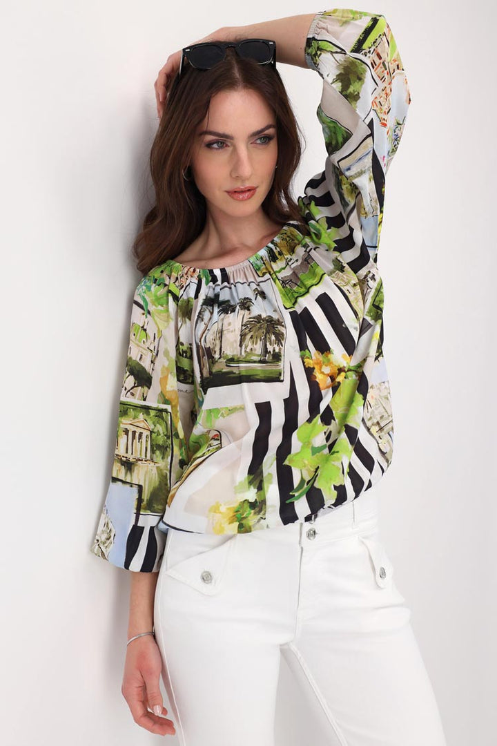 Polaroid All-over Printed Blouse