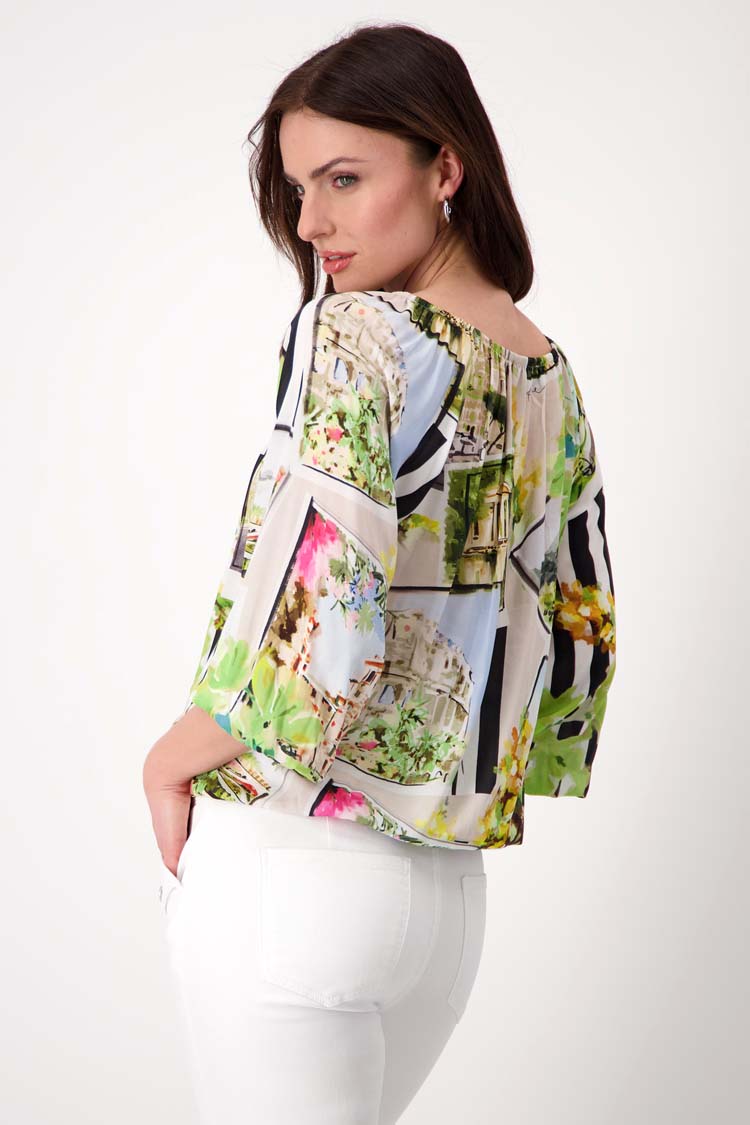 Polaroid All-over Printed Blouse