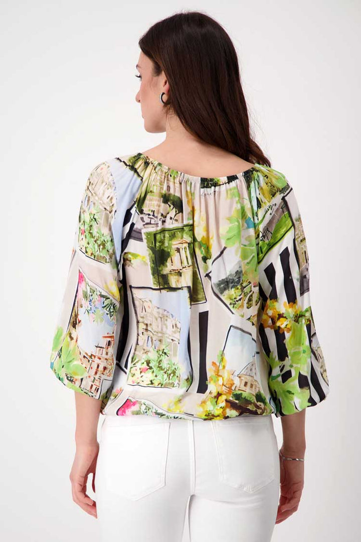 Polaroid All-over Printed Blouse