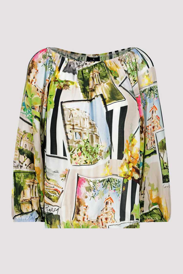 Polaroid All-over Printed Blouse