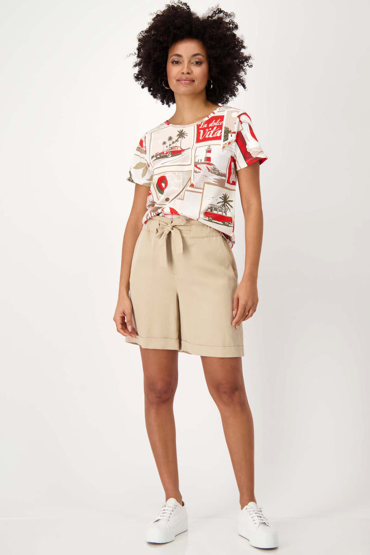 Polaroid Patterned SS T-Shirt
