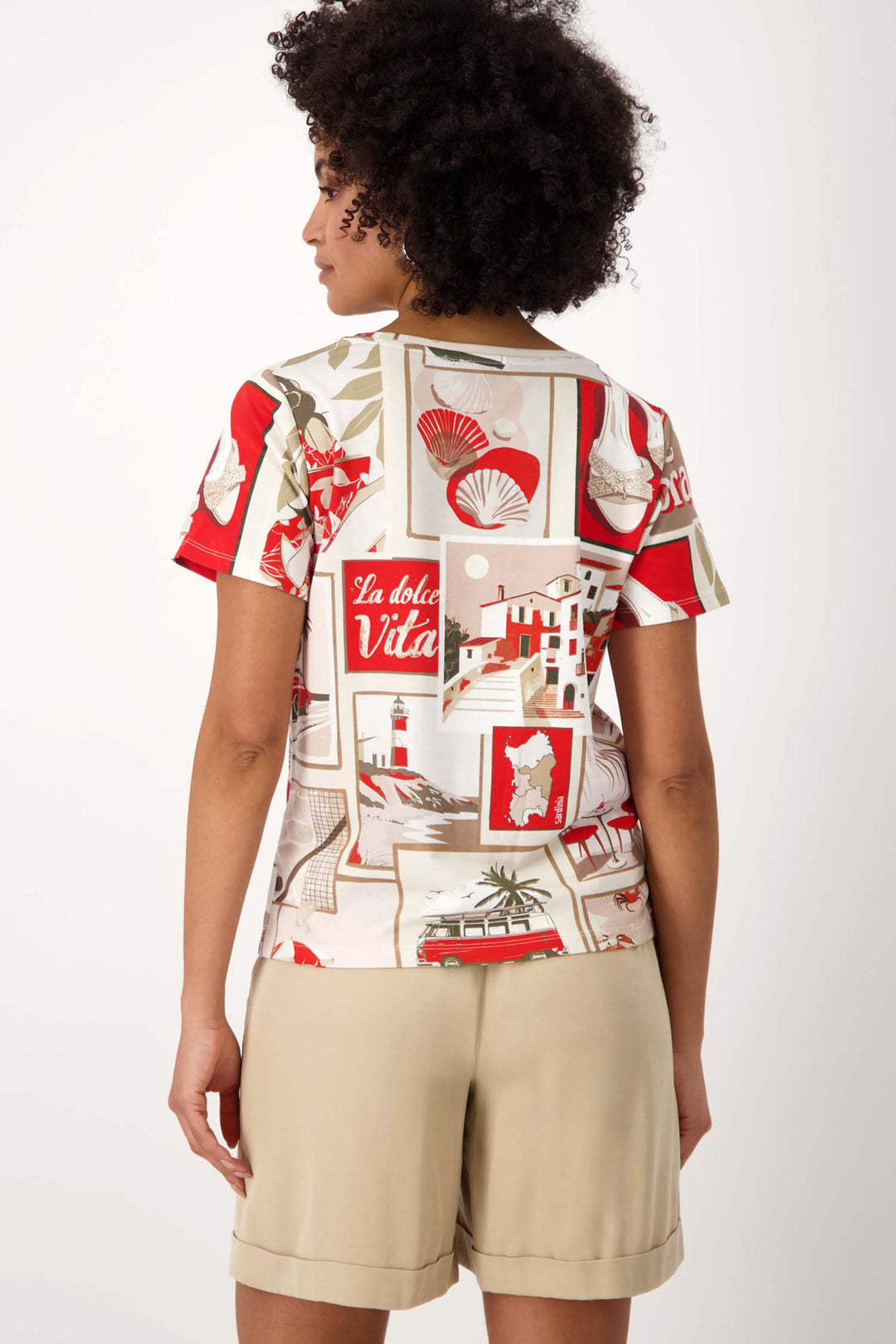 Polaroid Patterned SS T-Shirt