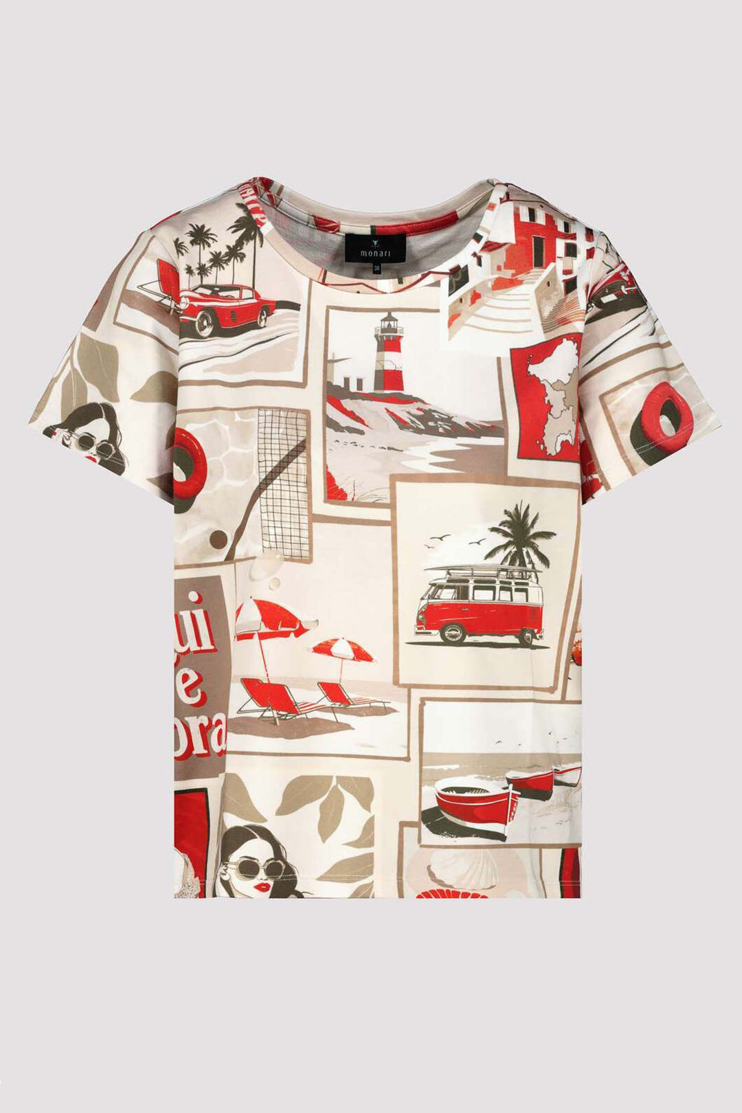 Polaroid Patterned SS T-Shirt