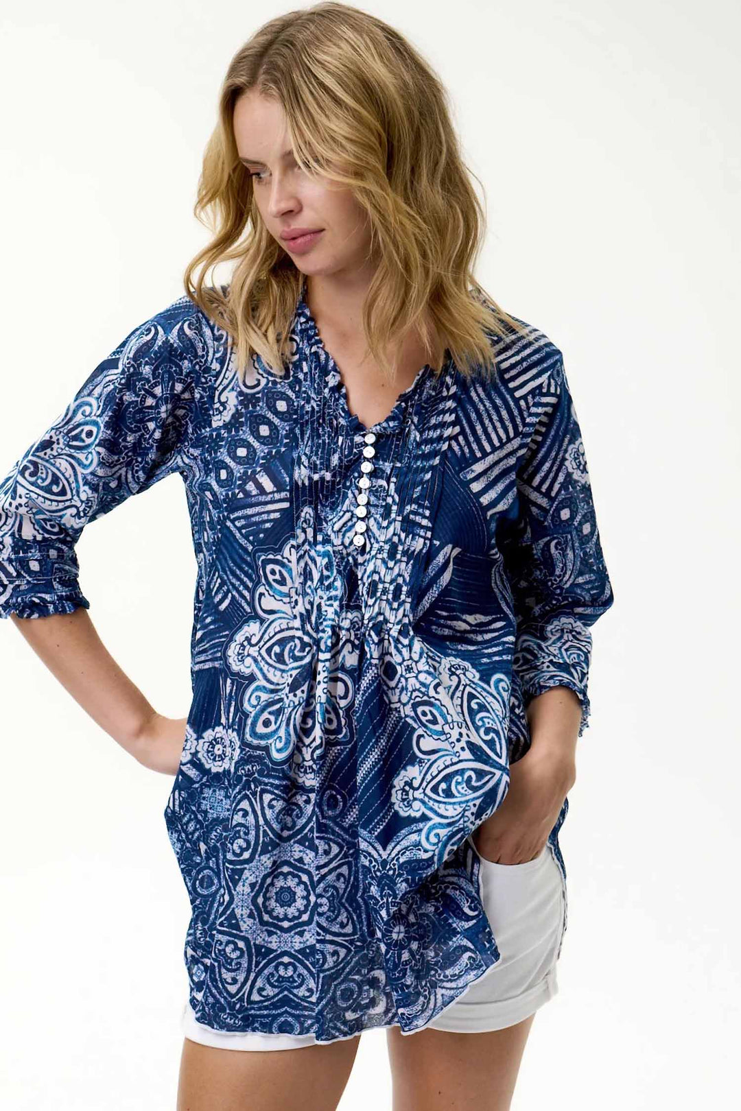 Poppy Top in Mandala