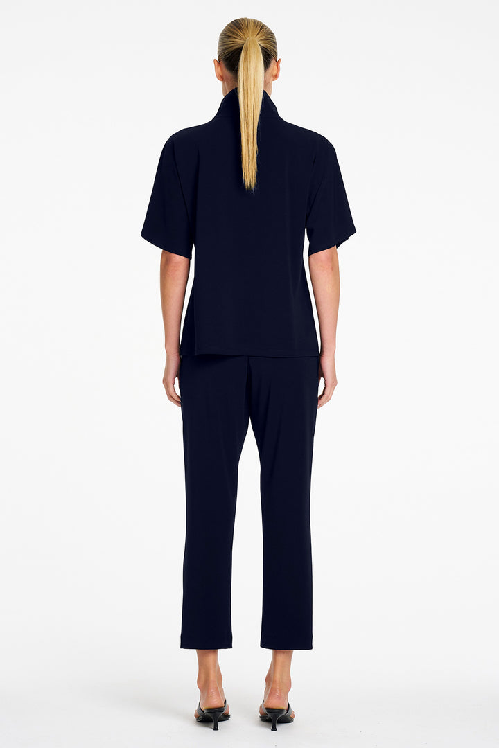 Powder Zip Pant in True Navy