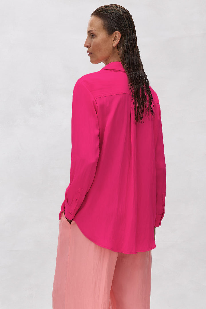 Soft Shirt in Carmine