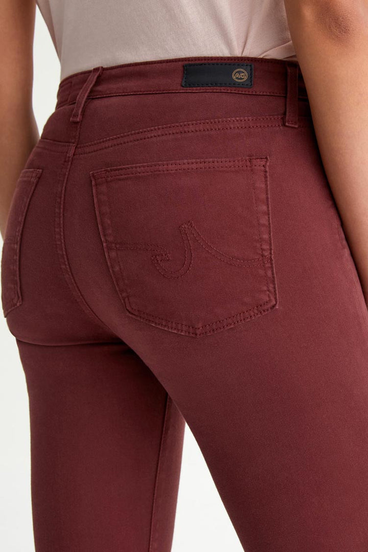 Prima Mid-rise Pants - Dark Plum