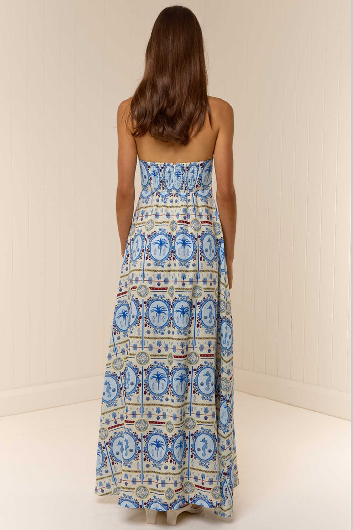 Primrose Dress in Lagoona Tile