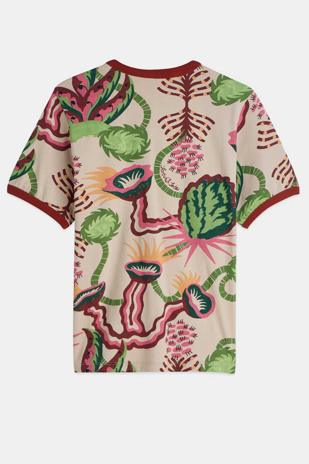 Printed Regular-Fit T-Shirt in Desert Floral Canyon Clay