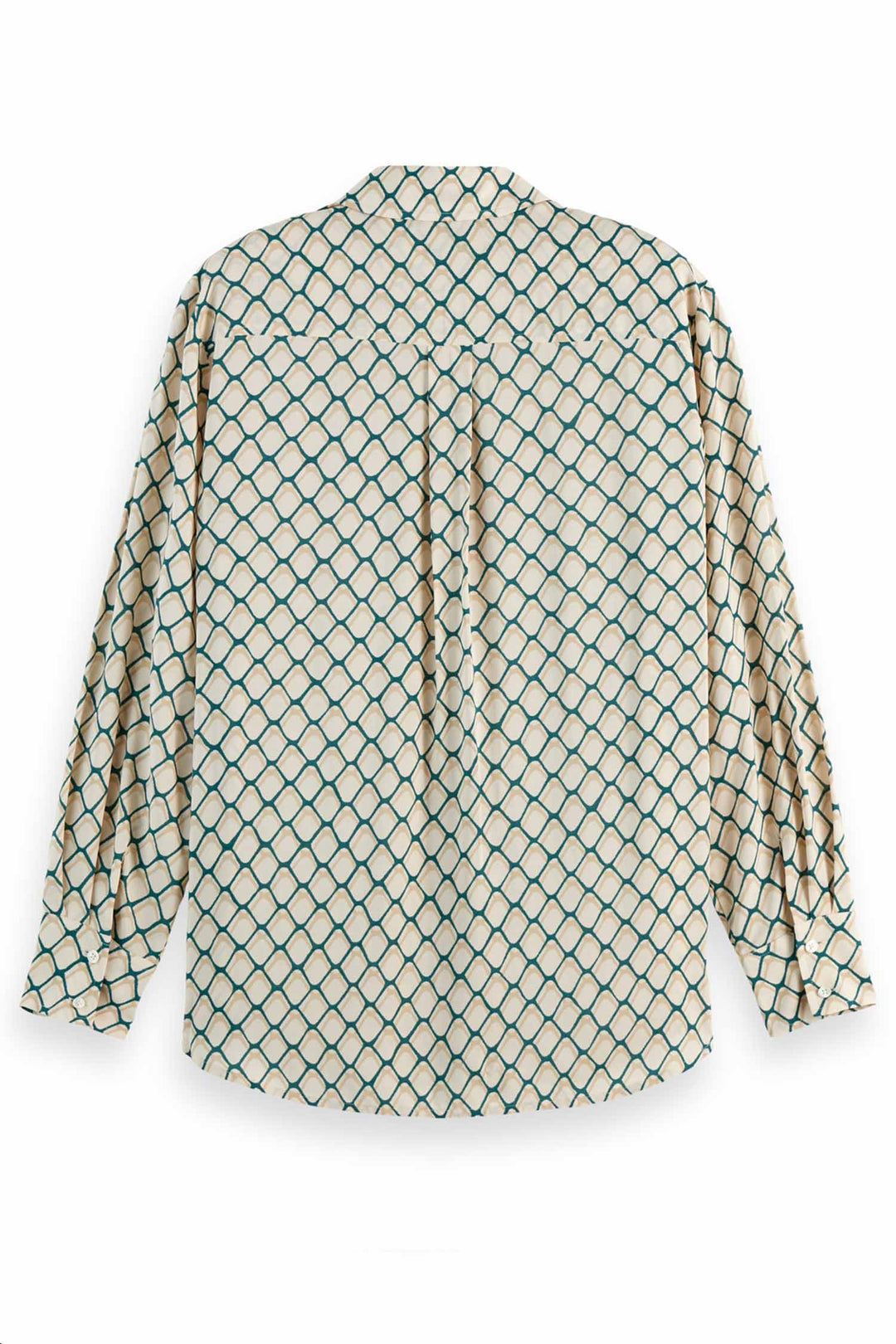 Printed Relaxed Fit Shirt in Doubles Net