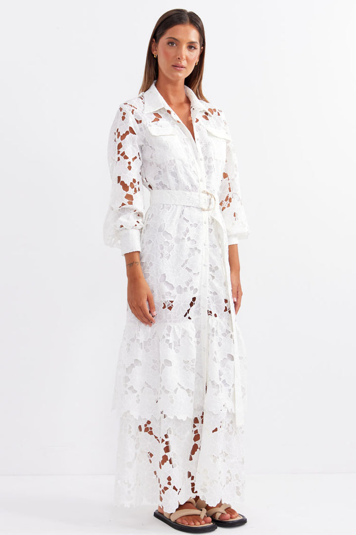 Promenade Shirt Midi Dress | FINAL SALE