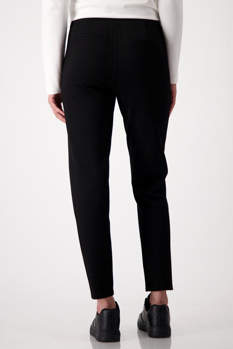 Pull-On Trousers with Zip Pockets