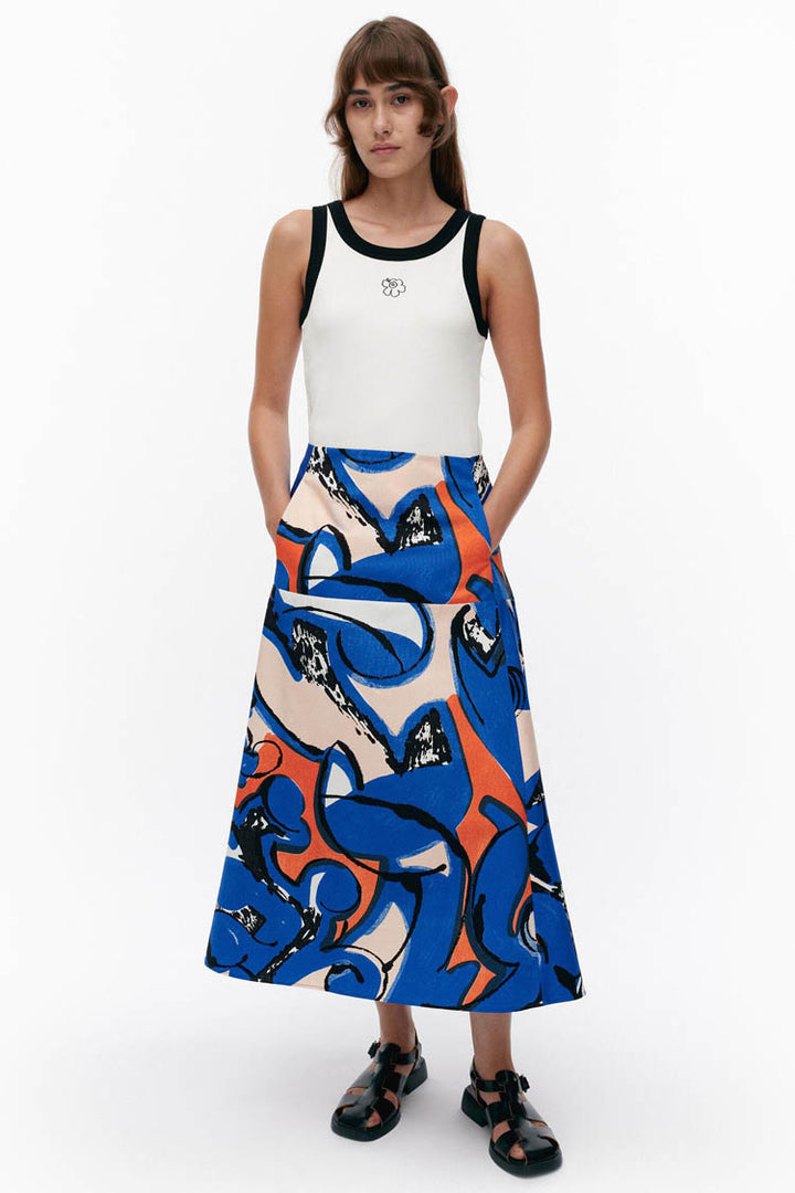 Puutarha Eldfamn Cotton Skirt