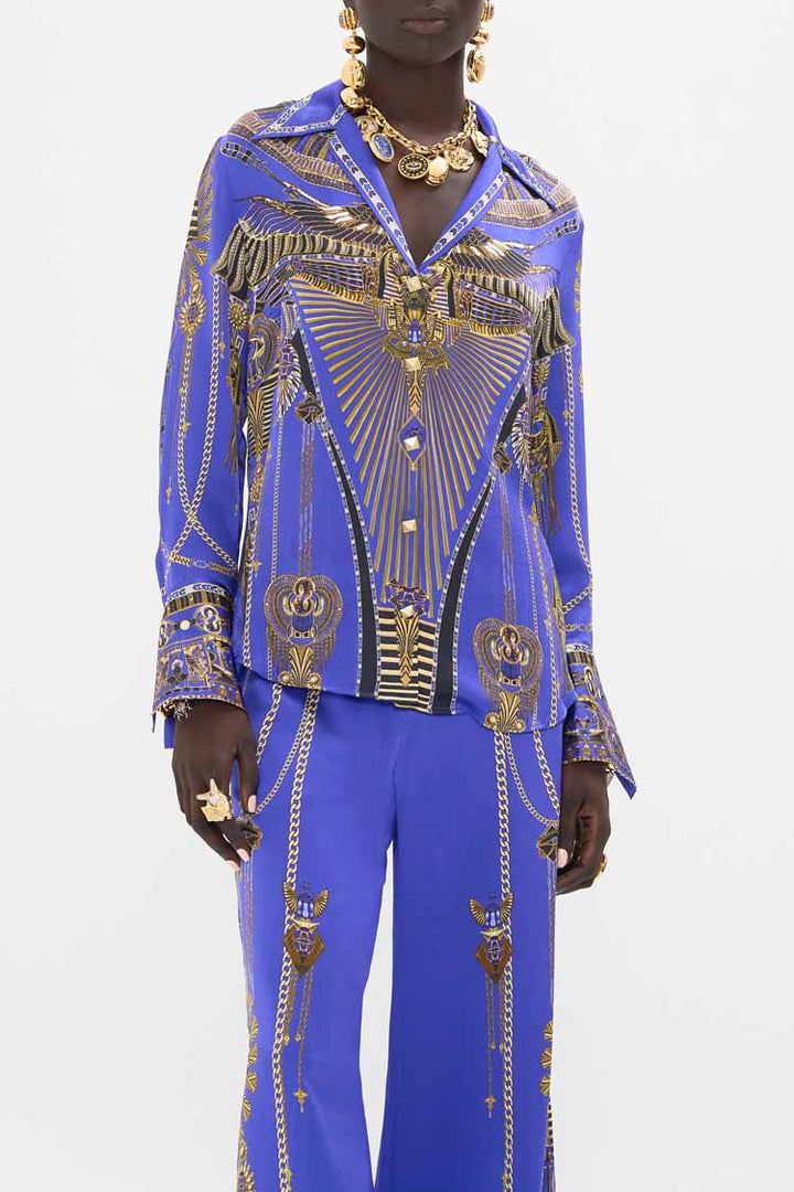 Pyjama Shirt in My Fair Pharaoh | FINAL SALE