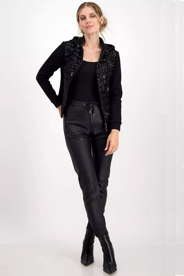 Quilted Jacket w Sequin Front | FINAL SALE