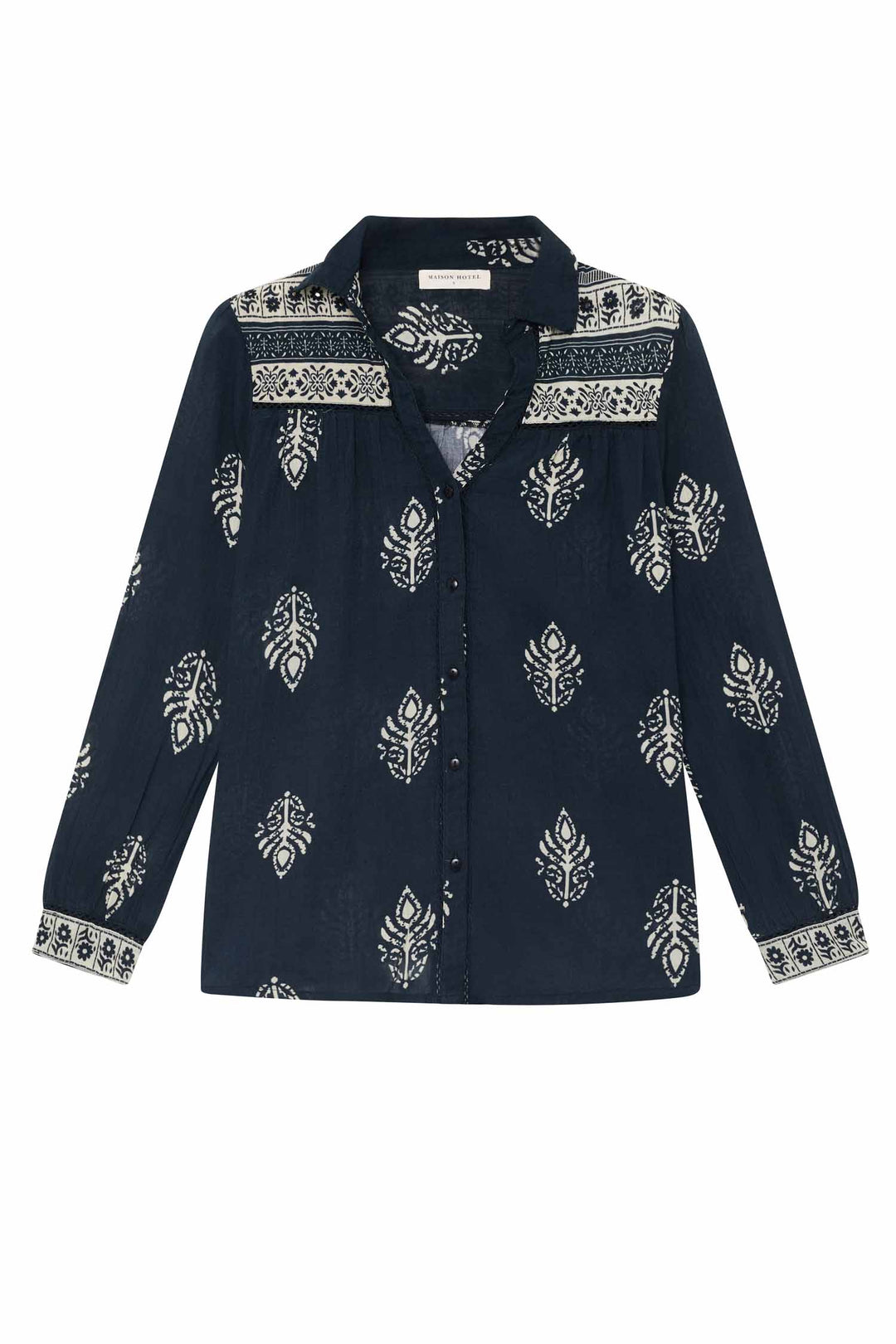 Rani Shirt in Black Henna