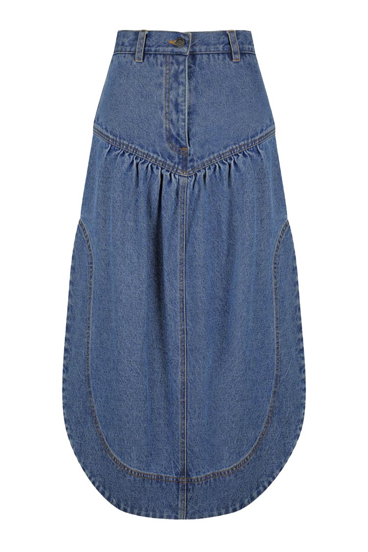 Raquel Petal Midi Skirt
