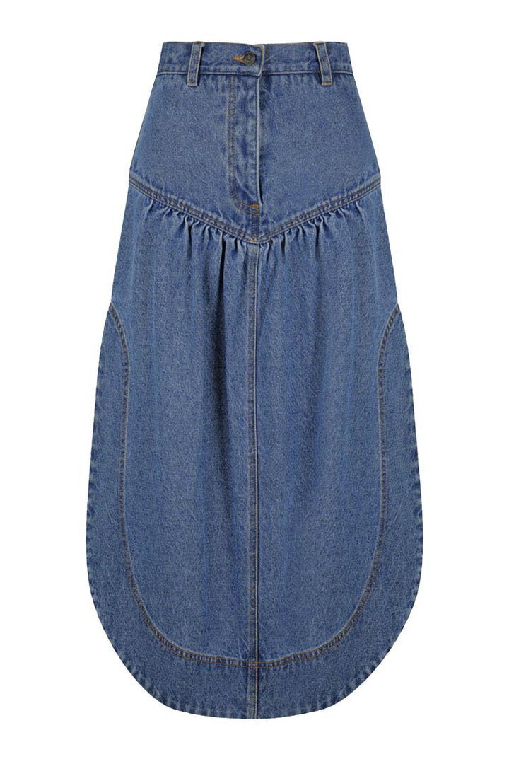 Raquel Petal Midi Skirt