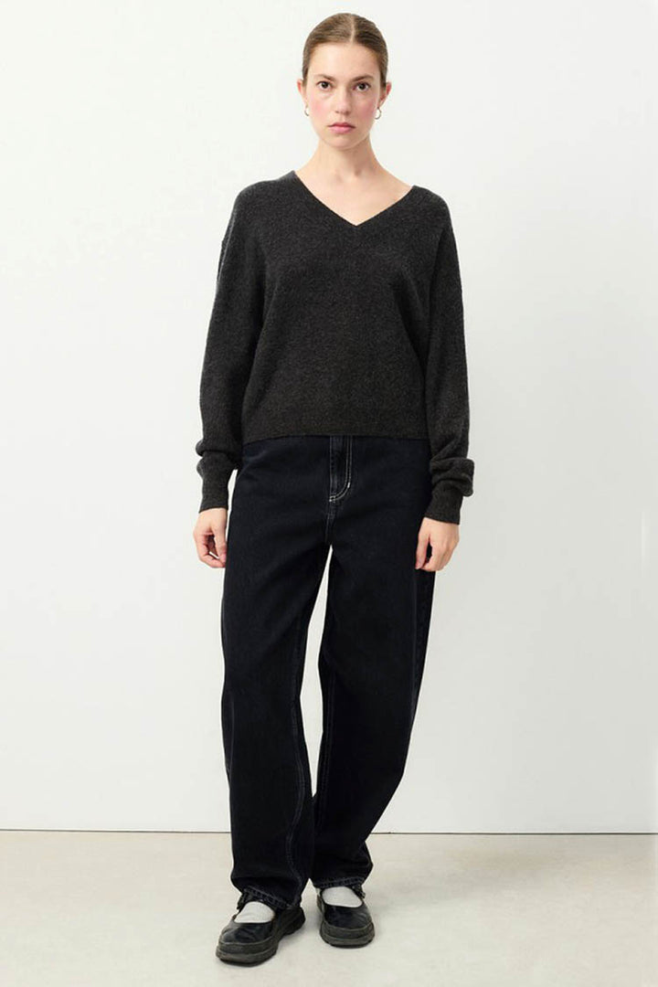 Raxow Pullover in Coal Melange