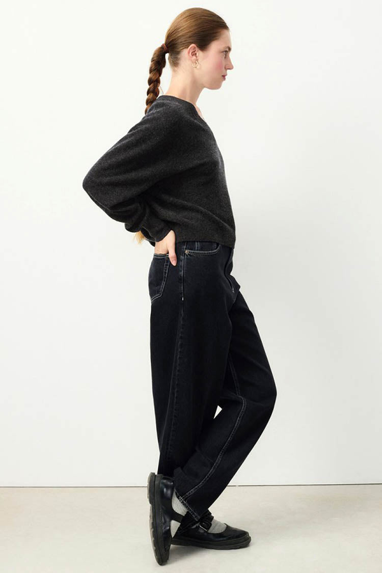 Raxow Pullover in Coal Melange