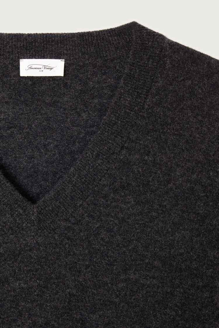 Raxow Pullover in Coal Melange