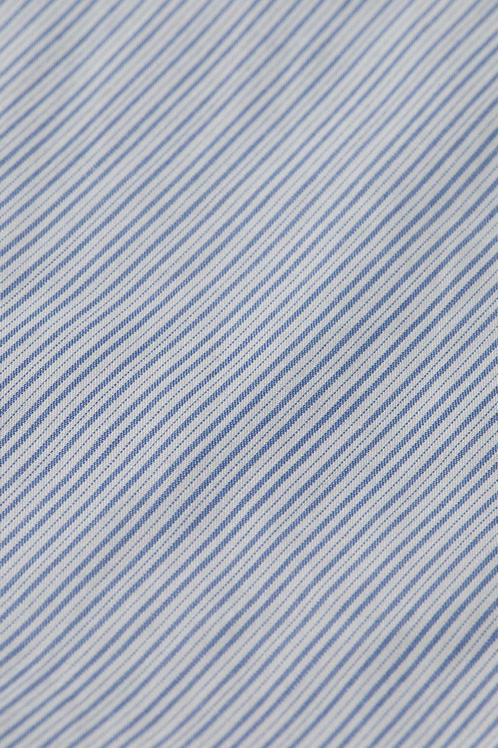 Regular Fit Poplin Shirt in Infinity Stripe