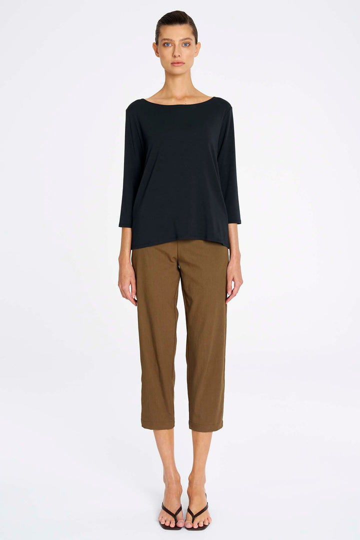 Relaxed Boat Neck in Canyon