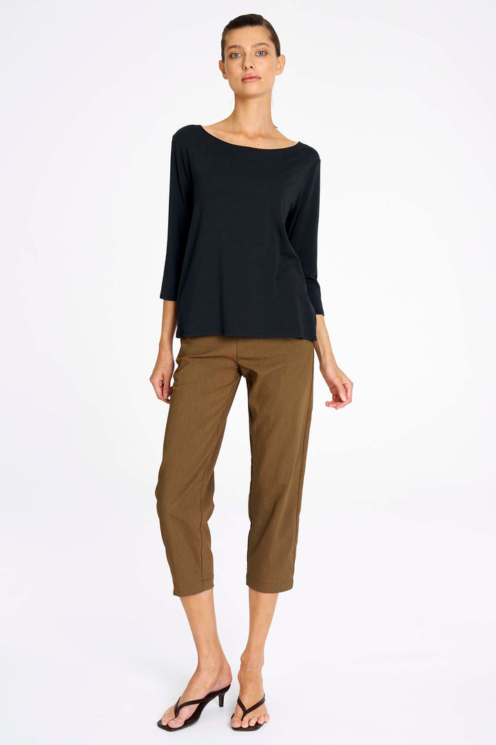 Relaxed Boat Neck in Canyon