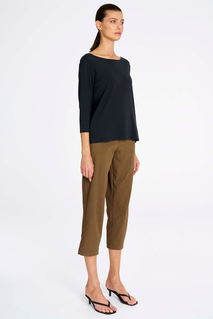 Relaxed Boat Neck in Canyon