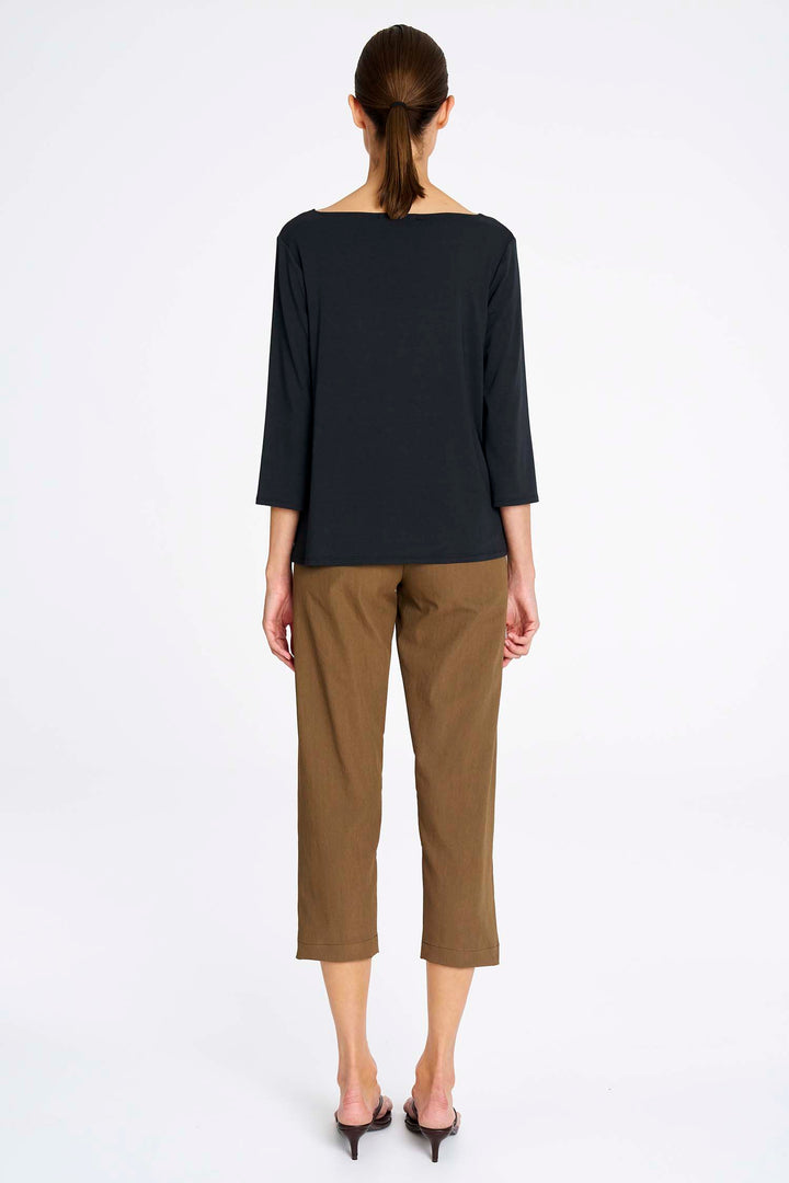 Relaxed Boat Neck in Canyon