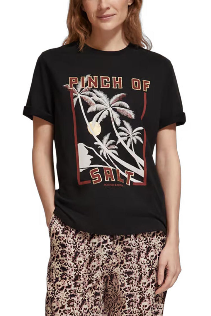 Relaxed Fit Print Front T-Shirt | FINAL SALE