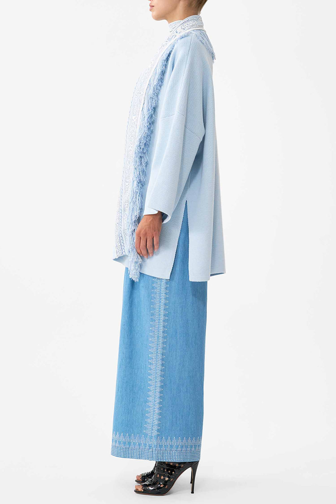 Relaxed Knit Layer in The Hum of the Alhambra