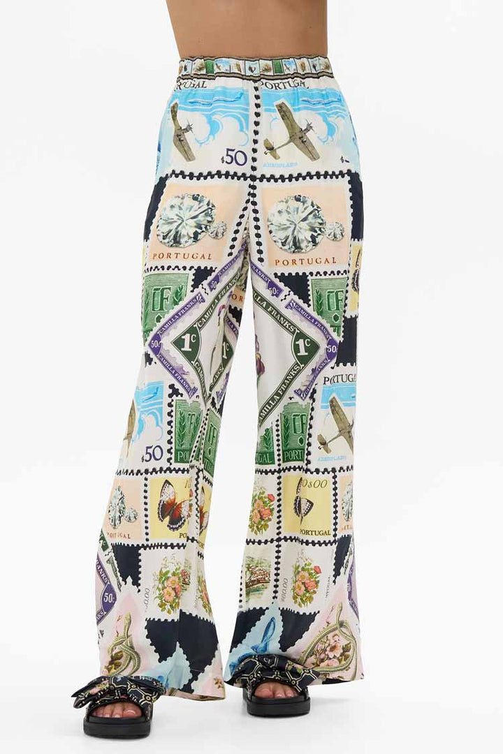 Relaxed Panel Pant in My Porto Pen Pal