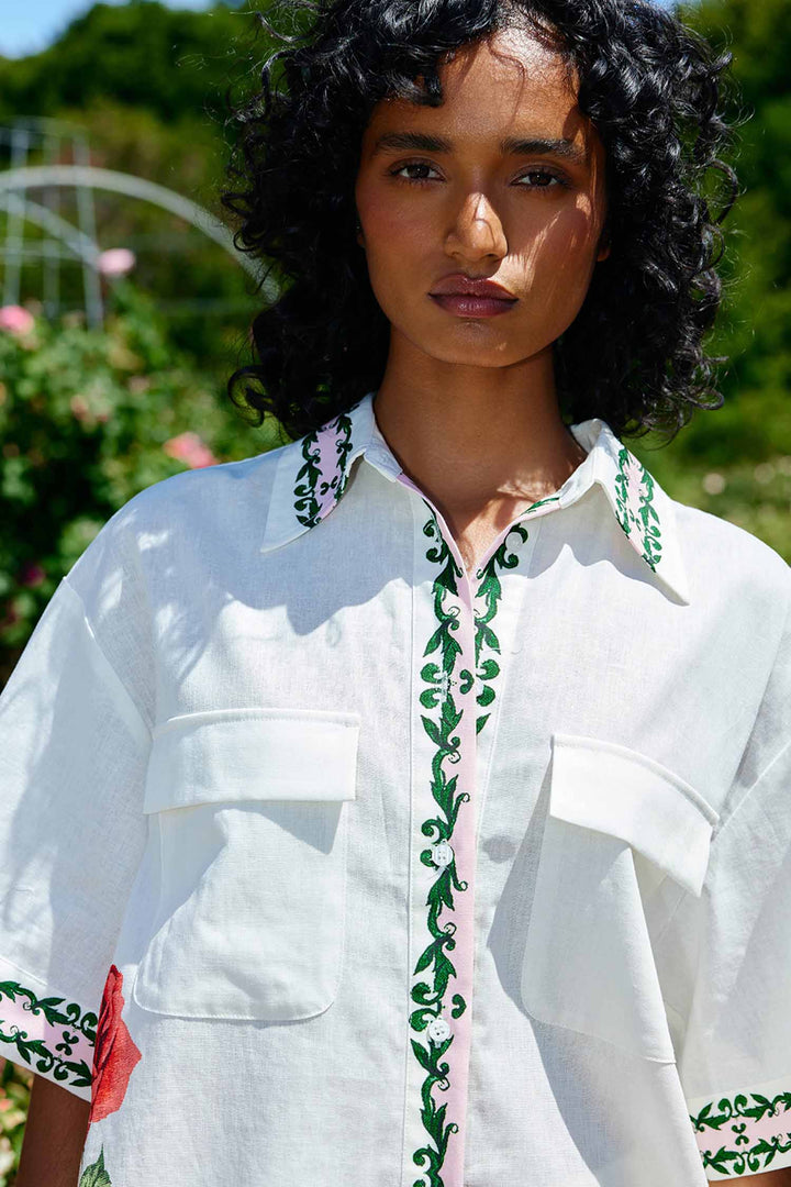 Remy Shirt in Antique Rose