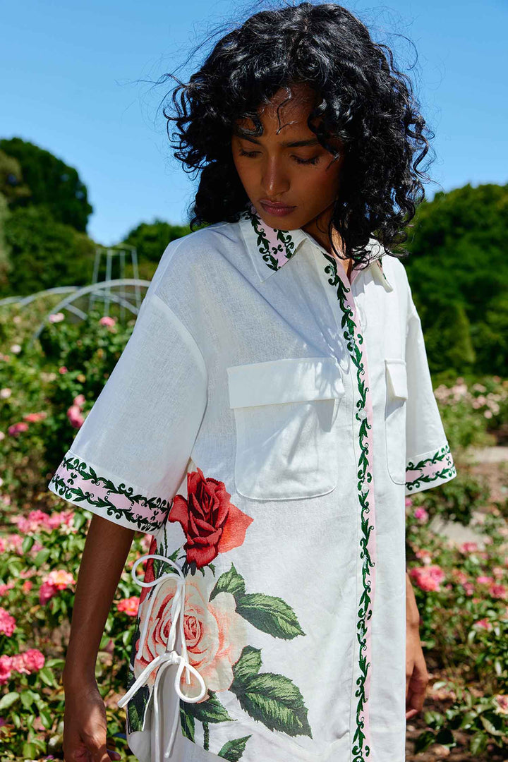 Remy Shirt in Antique Rose