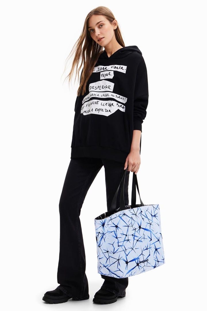 Reversible Arty Shopper Bag