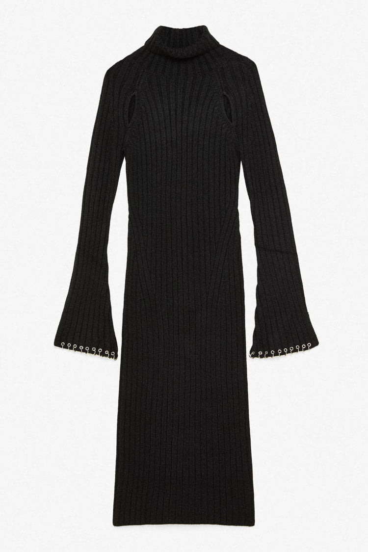 Ribbed Cut-out Knit Dress | FINAL SALE