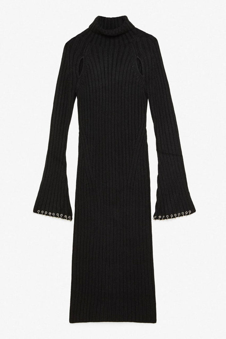 Ribbed Cut-out Knit Dress | FINAL SALE