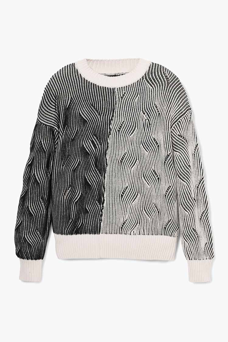 Ribbed Knit Sweater