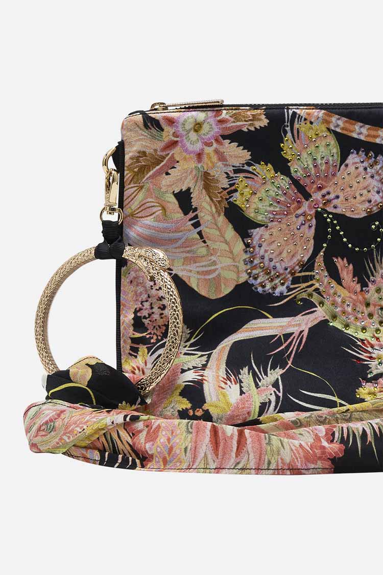 Ring Scarf Clutch in Lady of the Moon