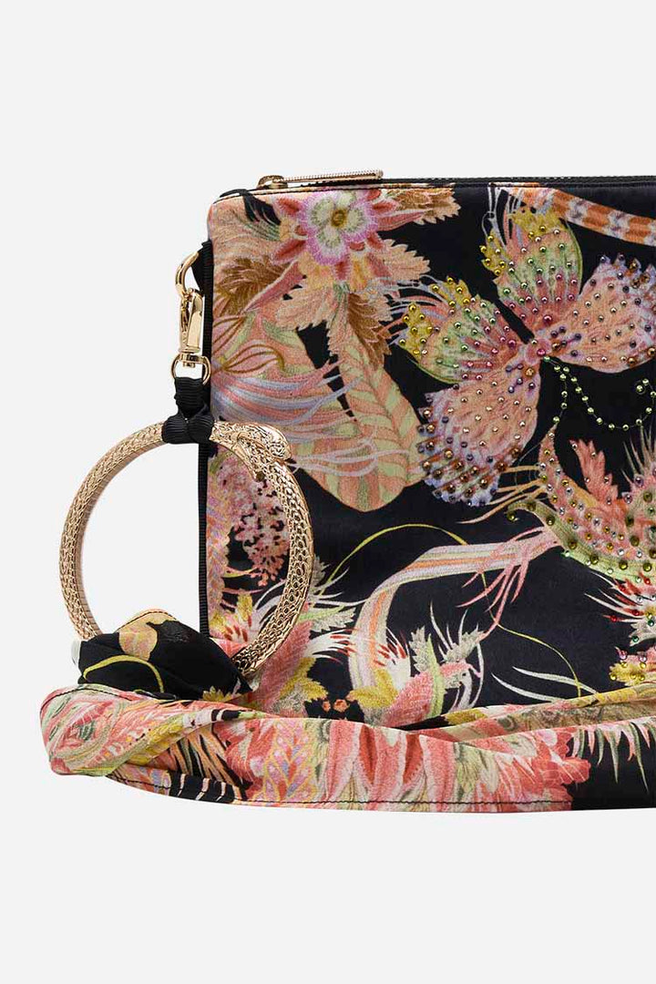 Ring Scarf Clutch in Lady of the Moon